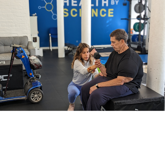 yasemin hyuseinova personal trainer working with stroke survivor yasemin hyuseinova personal trainer working with stroke survivor