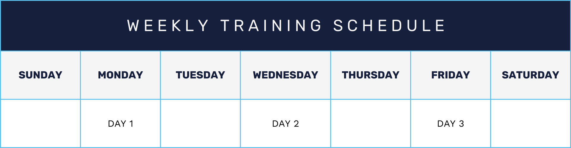 rugby strength training schedule