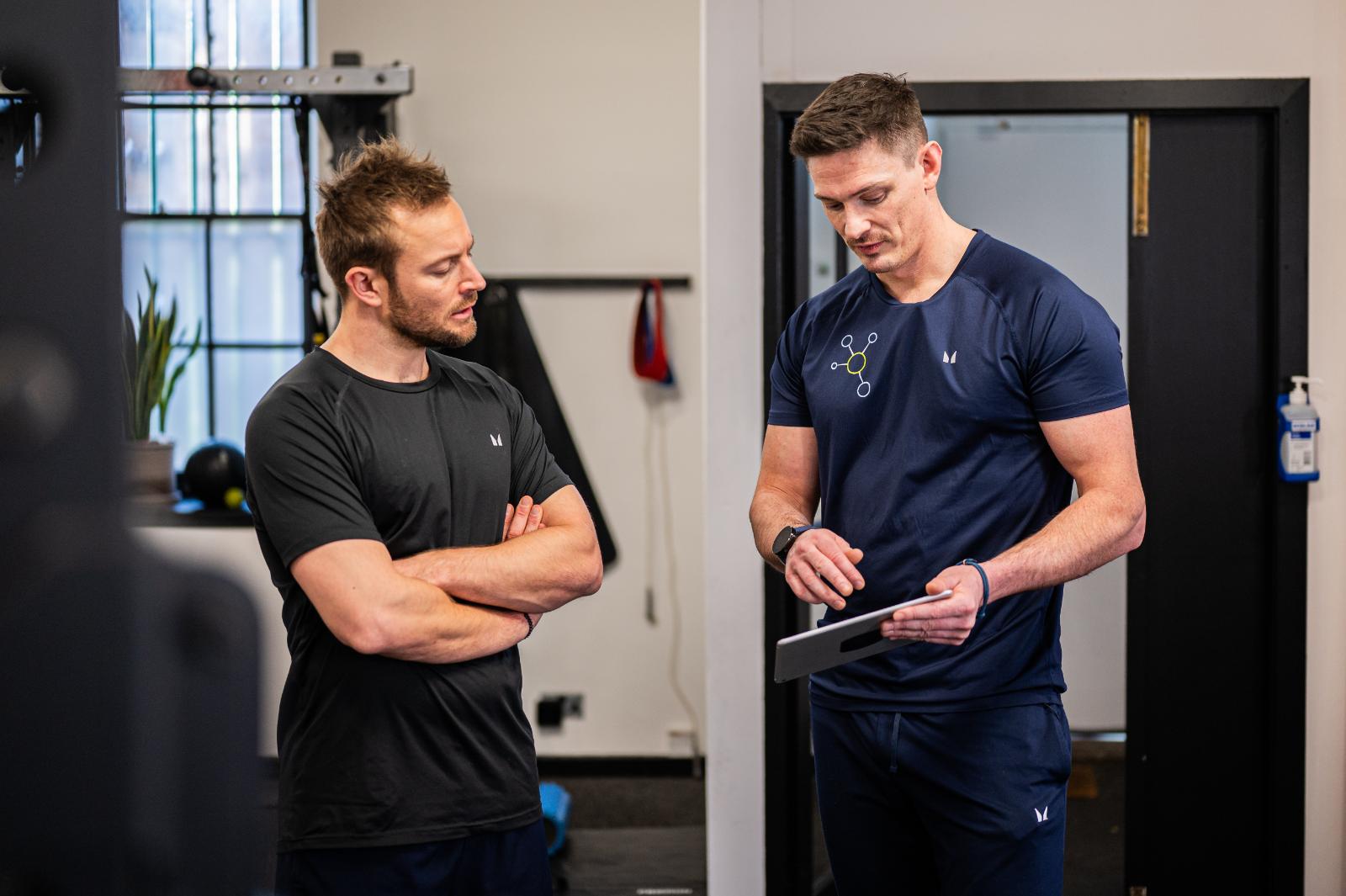 Clinical review of strength and conditioning biometrics for personal training Edinburgh at our Leith clinic.