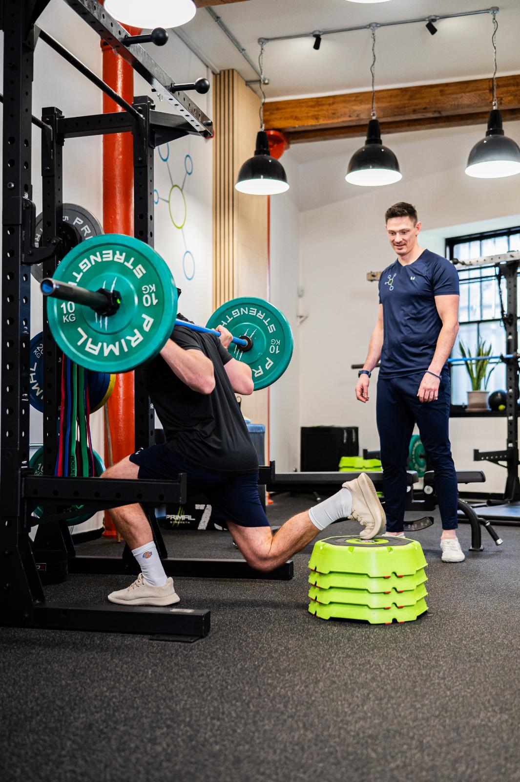 Professional strength assessment and movement coaching for personal training Edinburgh clients based in Leith.