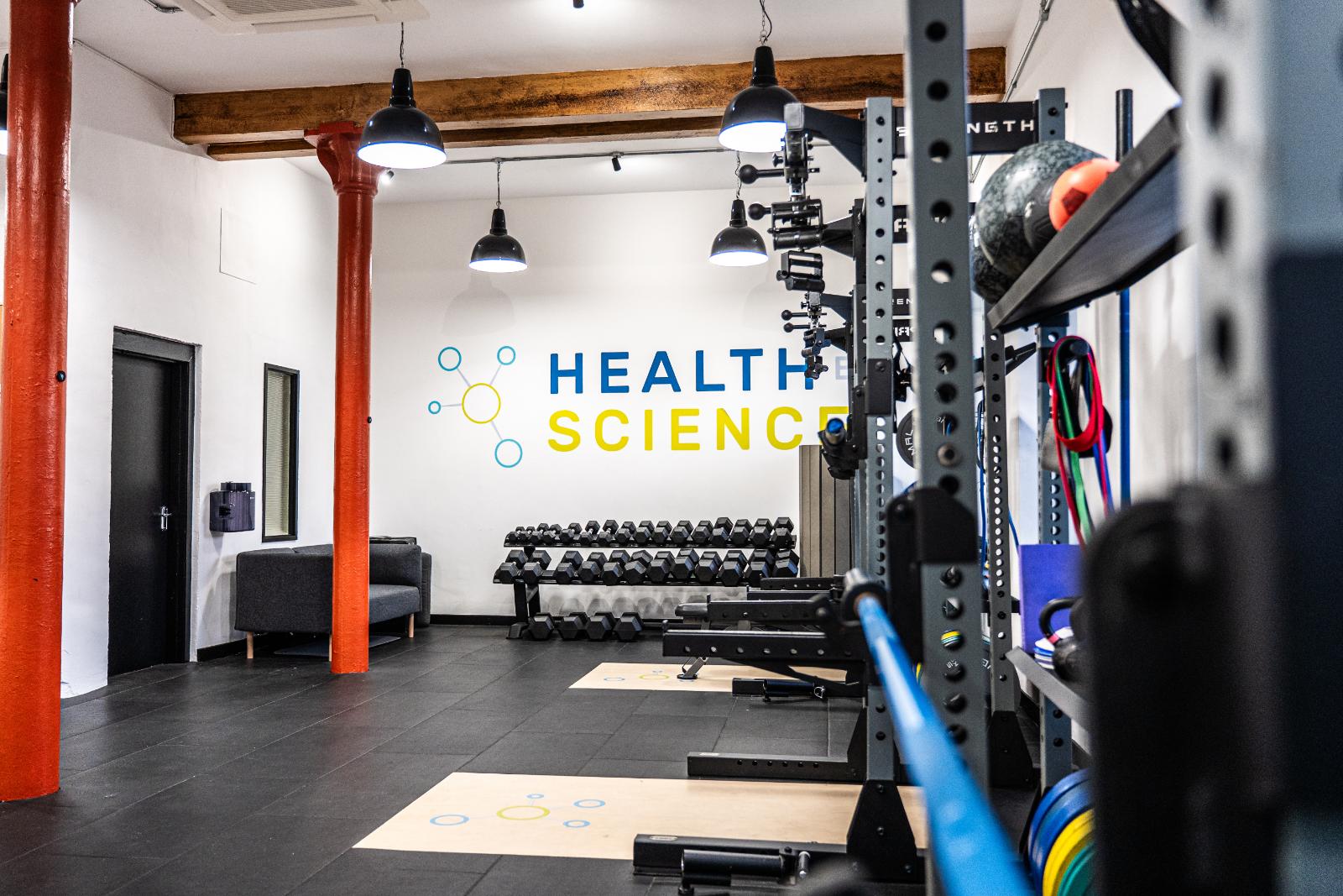 Spacious rehabilitation and personal training Edinburgh facility in Leith, showing a dedicated consultation area at our physio clinic in leith