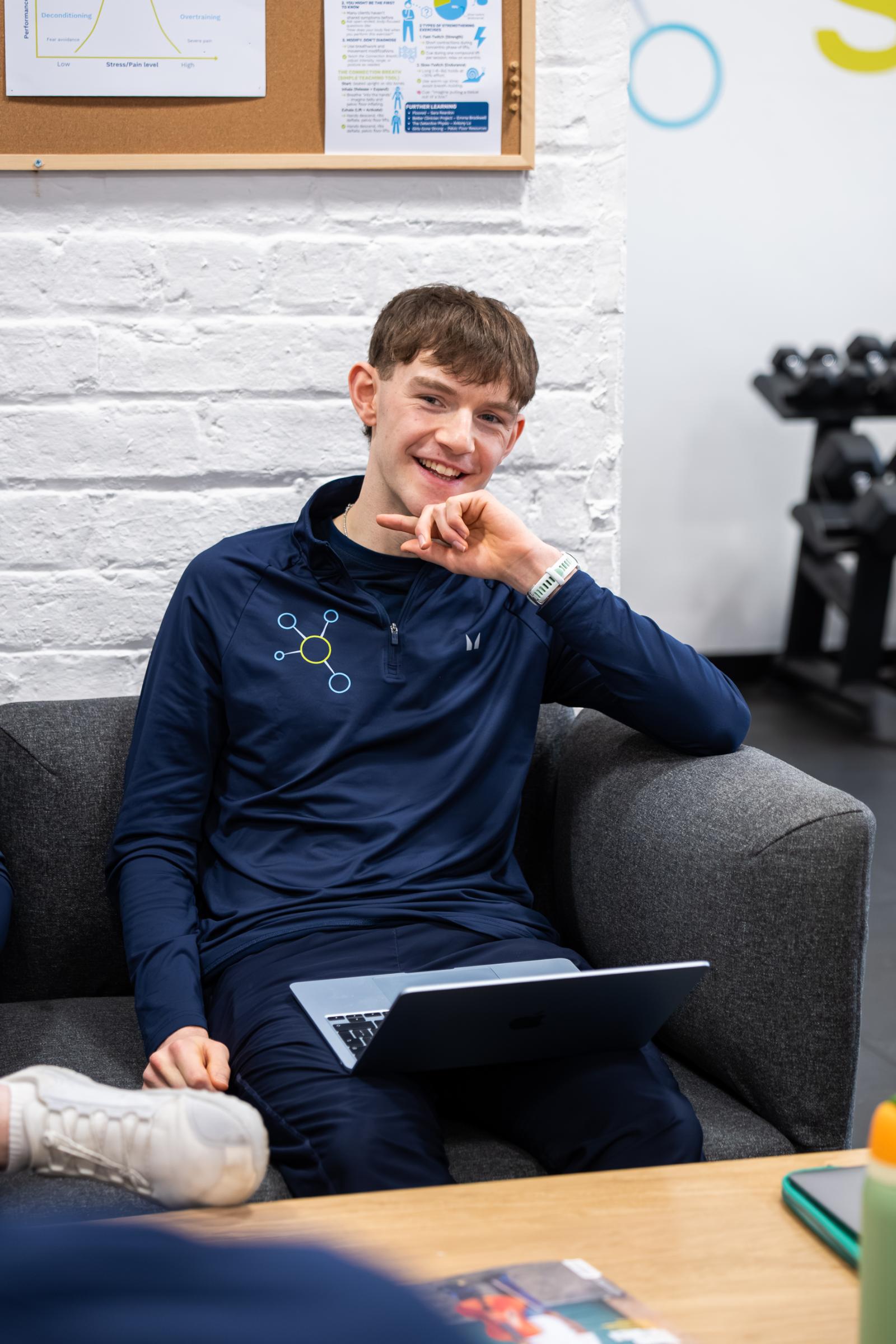 Health by Science team member providing technical insights during a professional development workshop at our specialised Leith facility.